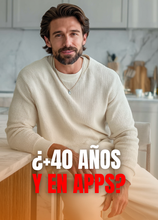 ¿Ser mujer de +40 años en apps te cierra puertas?