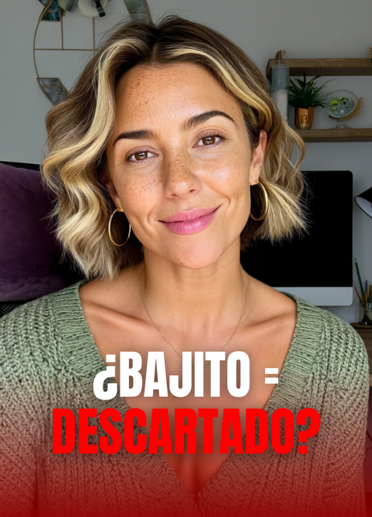 ¿Puede gustarle un hombre más bajo que ella?