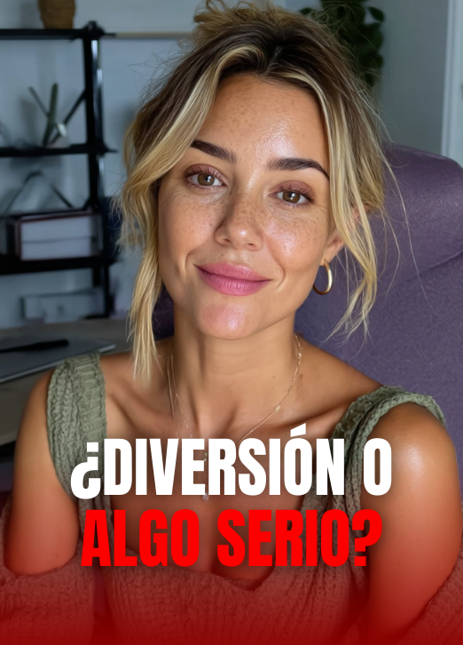 ¿Qué te hace pasar de diversión a algo serio?