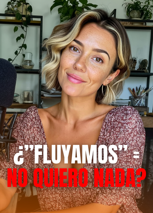 ¿Qué quiere decir cuando te pide "fluir"?