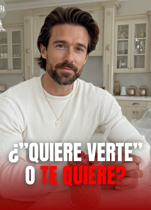 ¿Por qué dice "quiero verte" sin concretar?