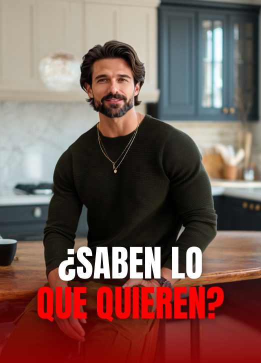 ¿Los hombres saben lo que quieren desde el principio?